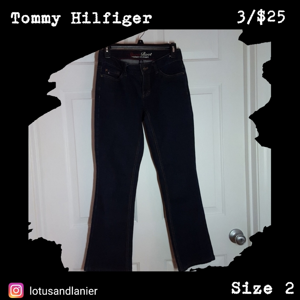 Tommy Hilfiger Spirit Boot Jeans Sz 2  3/$25